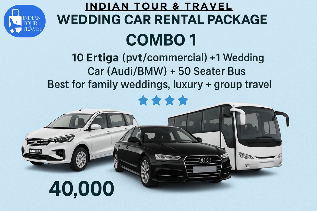 Wedding Car Rental Package Combo 40,000
